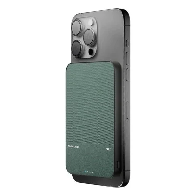 Native Union Classic Magnetic Power Bank 5000Mah - Green
